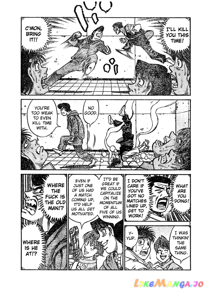 Hajime no Ippo Chapter 758 - page 3