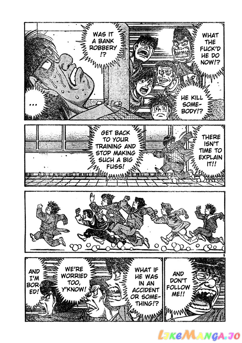Hajime no Ippo Chapter 758 - page 5