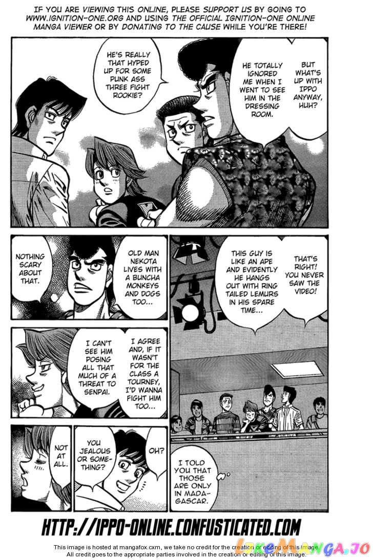 Hajime no Ippo Chapter 865 - page 2