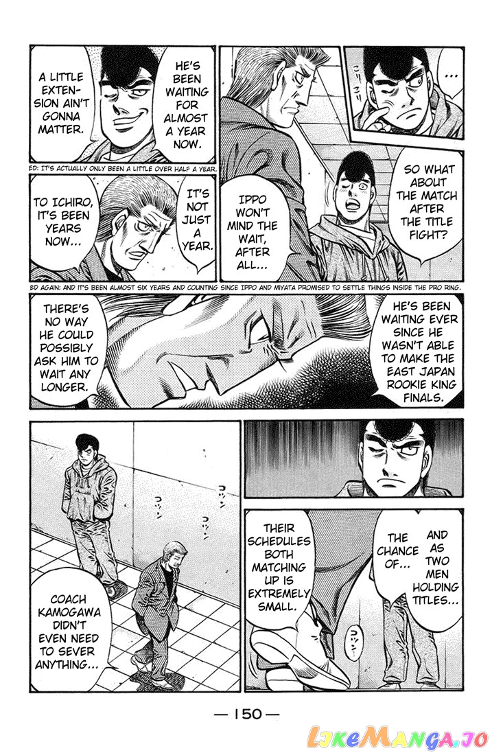 Hajime no Ippo Chapter 722 - page 8