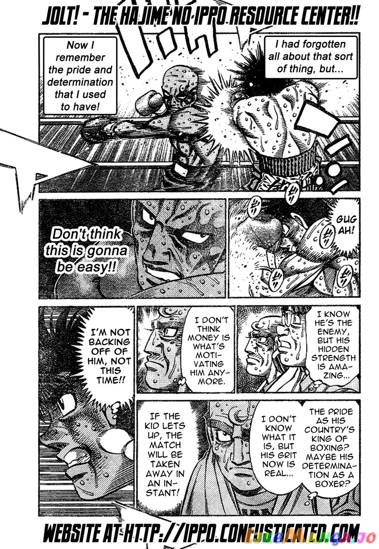 Hajime no Ippo Chapter 788 - page 12