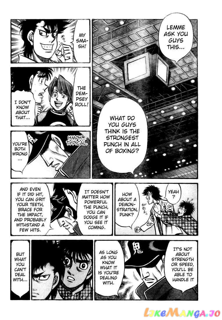 Hajime no Ippo Chapter 824 - page 8