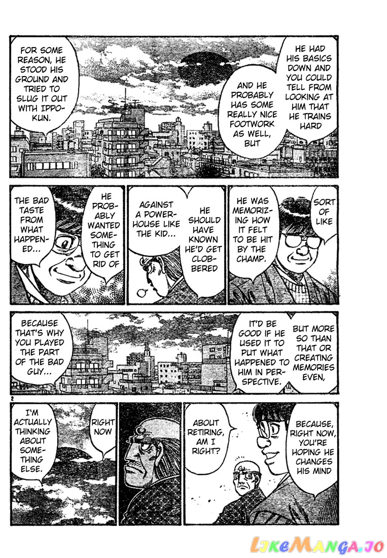 Hajime no Ippo Chapter 760 - page 2