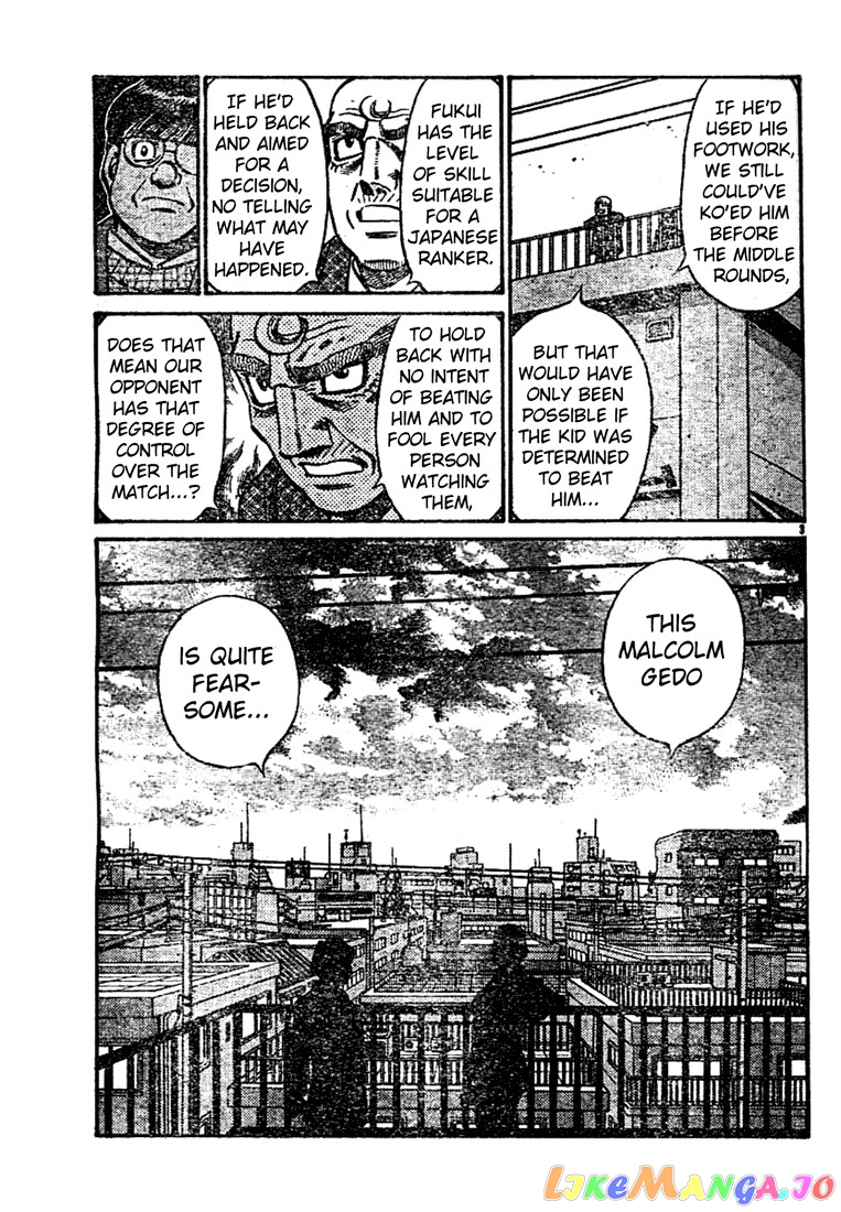 Hajime no Ippo Chapter 760 - page 3