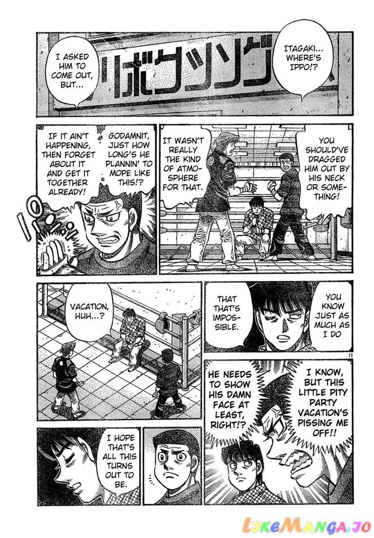 Hajime no Ippo Chapter 724 - page 11