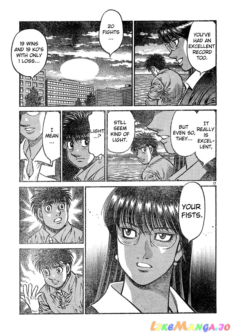 Hajime no Ippo Chapter 724 - page 17
