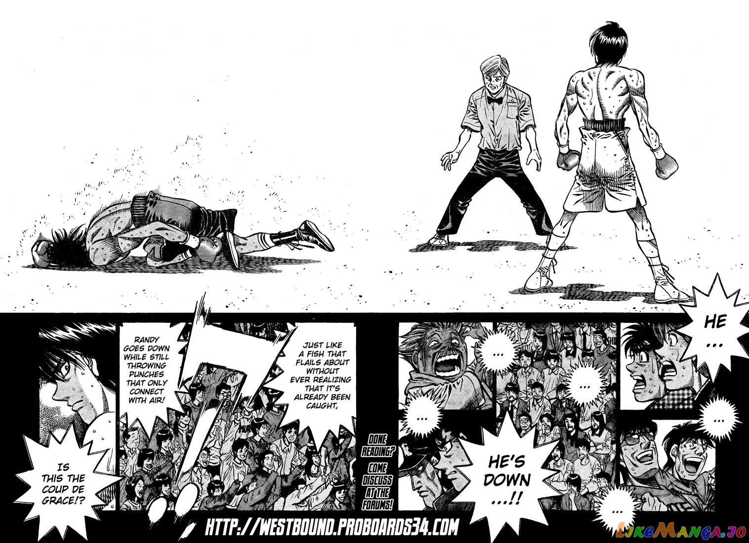 Hajime no Ippo Chapter 825 - page 16