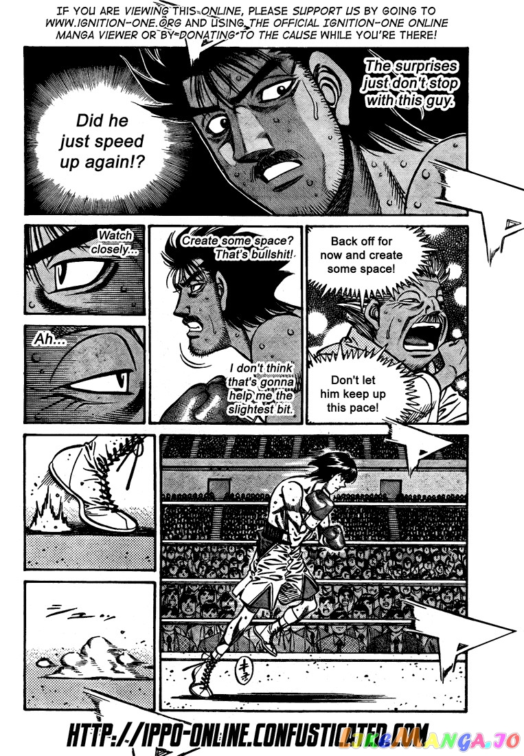 Hajime no Ippo Chapter 825 - page 2