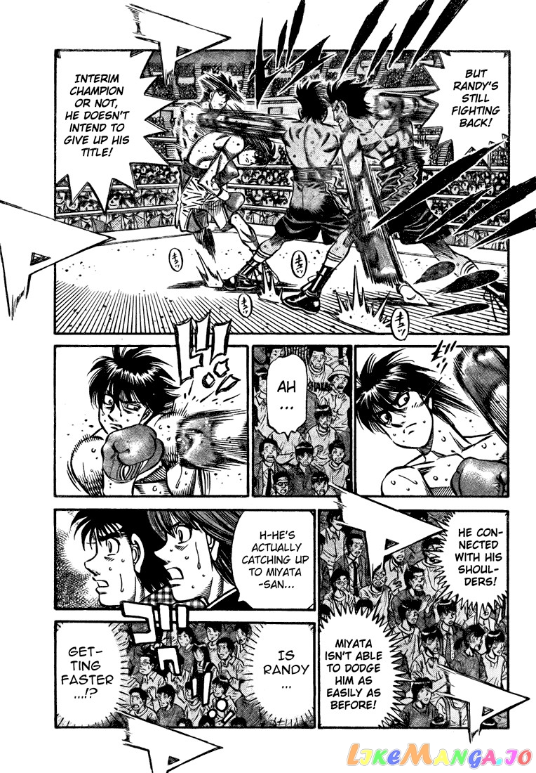 Hajime no Ippo Chapter 825 - page 9