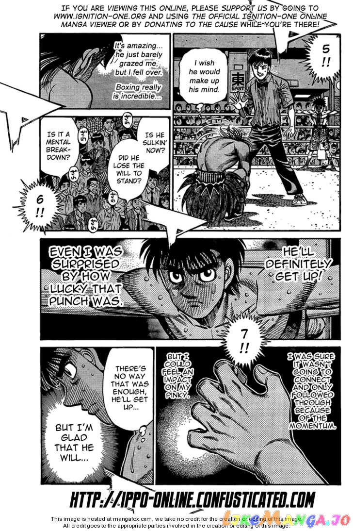 Hajime no Ippo Chapter 868 - page 3