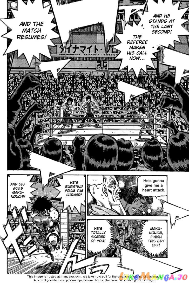 Hajime no Ippo Chapter 868 - page 6
