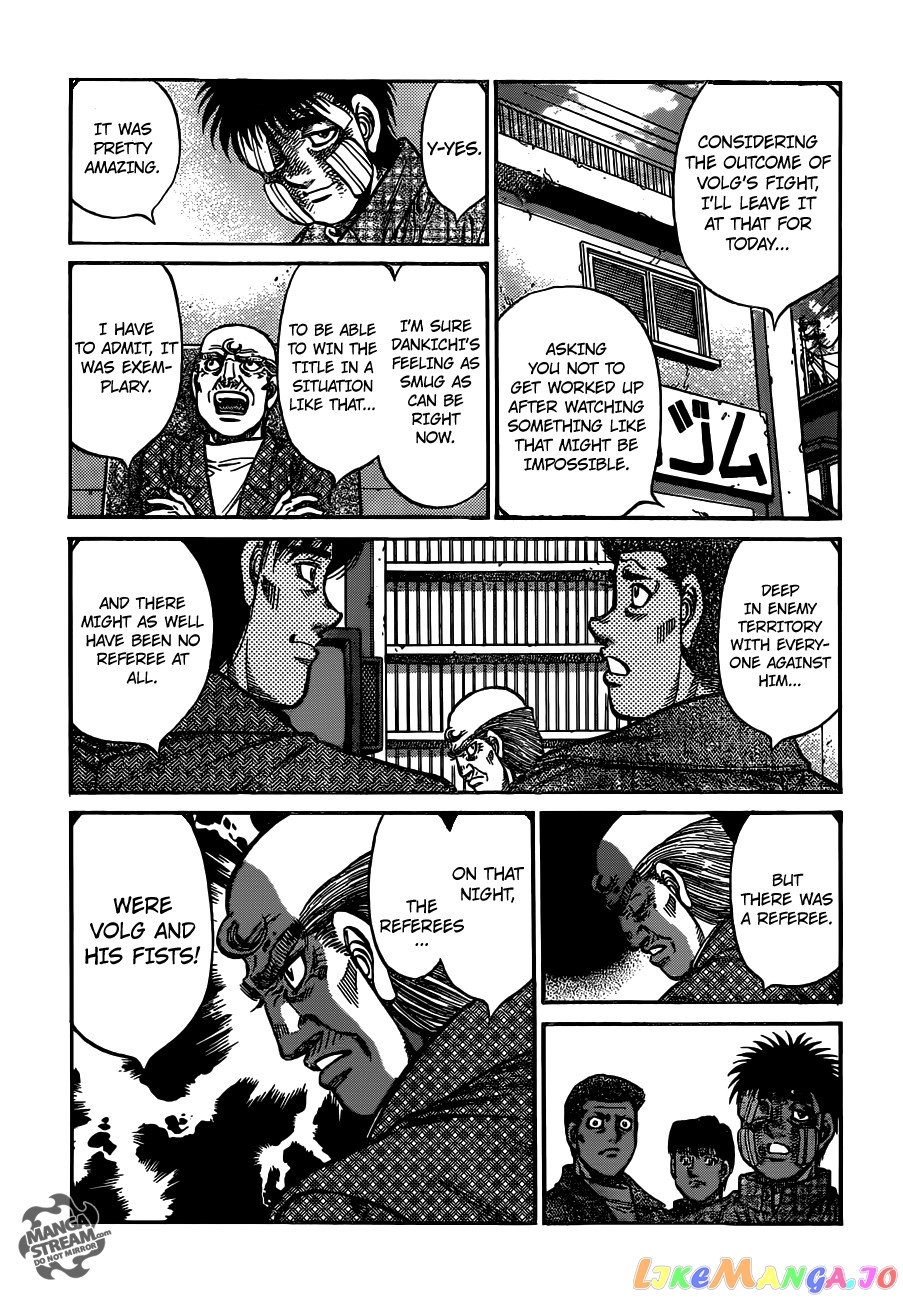 Hajime no Ippo Chapter 1009 - page 13