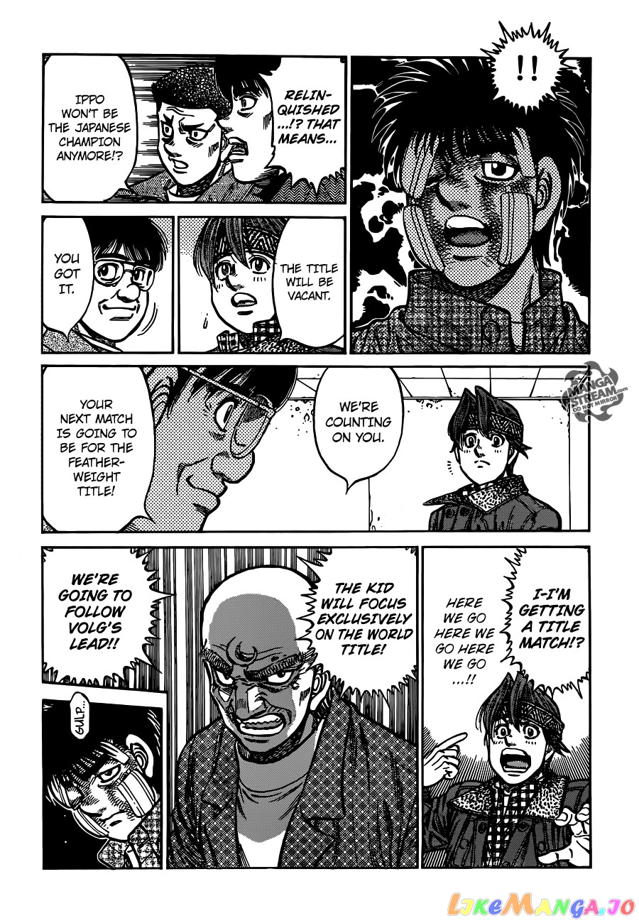 Hajime no Ippo Chapter 1009 - page 15