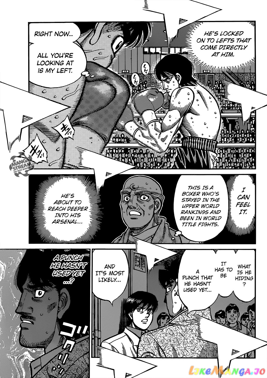 Hajime no Ippo Chapter 1040 - page 15