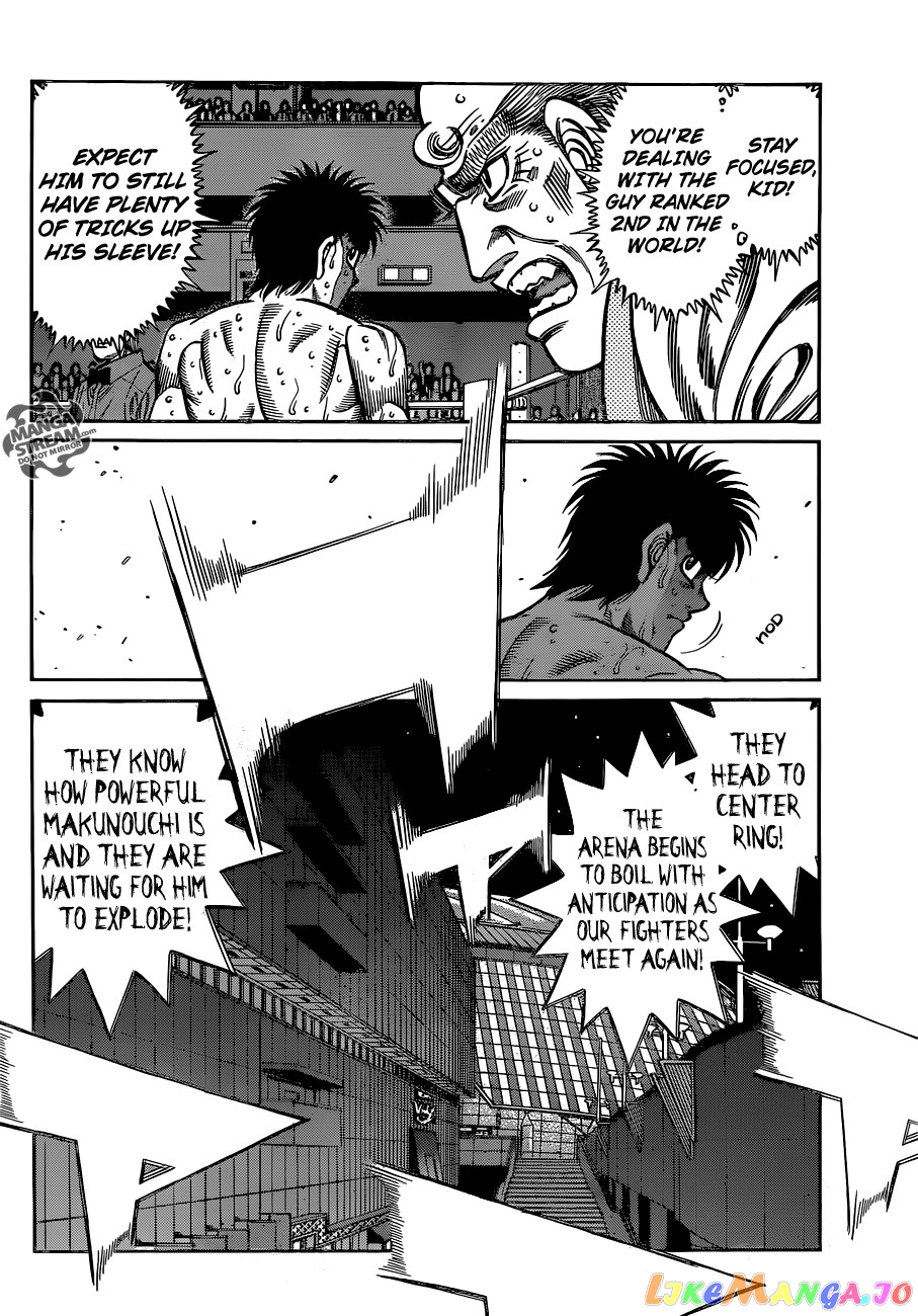 Hajime no Ippo Chapter 1040 - page 4