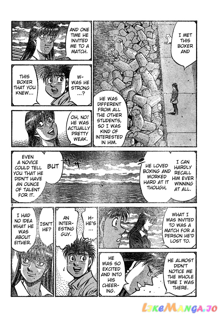 Hajime no Ippo Chapter 725 - page 2