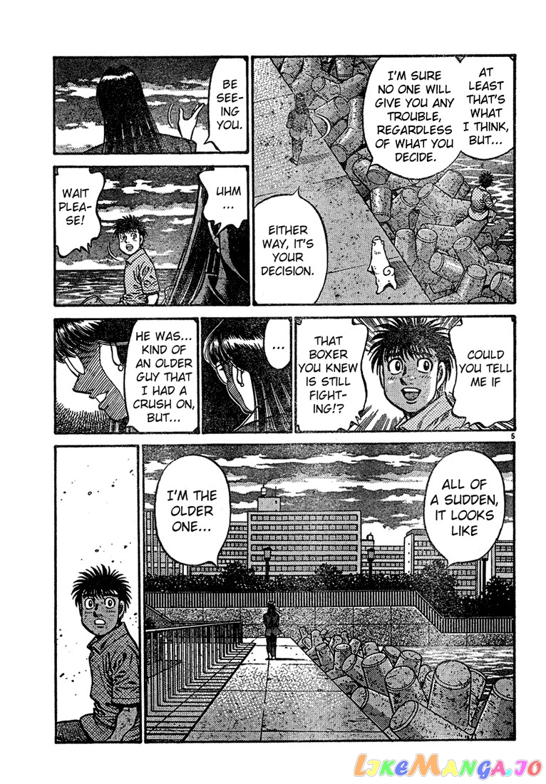 Hajime no Ippo Chapter 725 - page 5