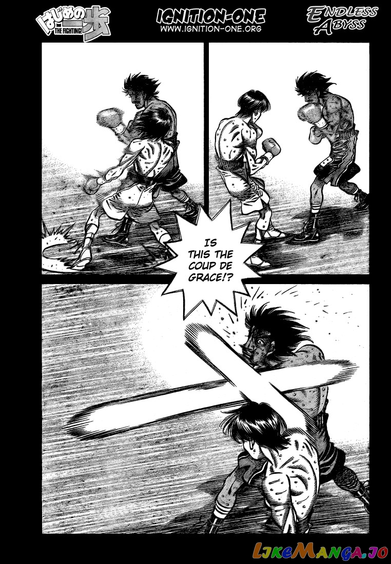 Hajime no Ippo Chapter 826 - page 1