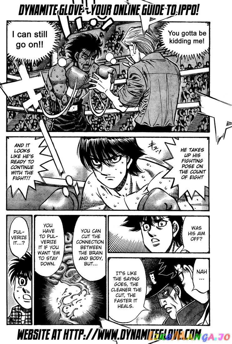 Hajime no Ippo Chapter 826 - page 11