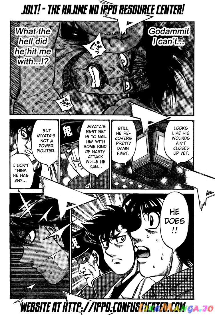 Hajime no Ippo Chapter 826 - page 14