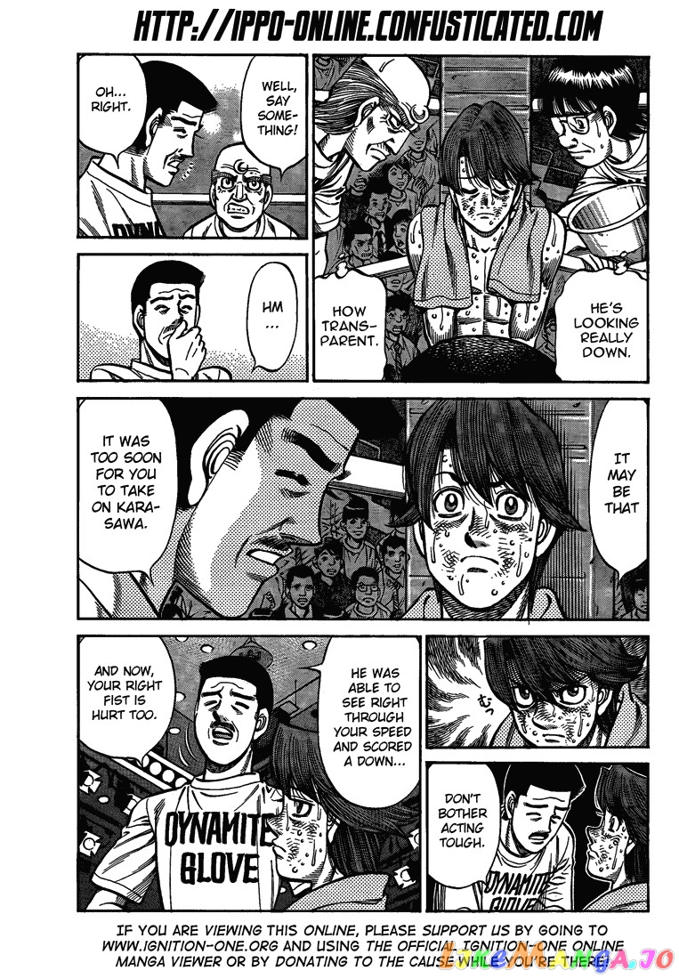 Hajime no Ippo Chapter 906 - page 3