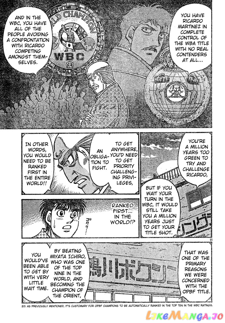 Hajime no Ippo Chapter 726 - page 11