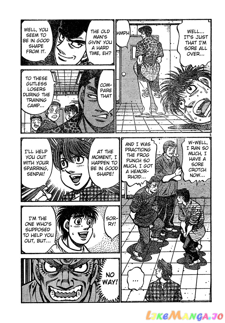 Hajime no Ippo Chapter 727 - page 5