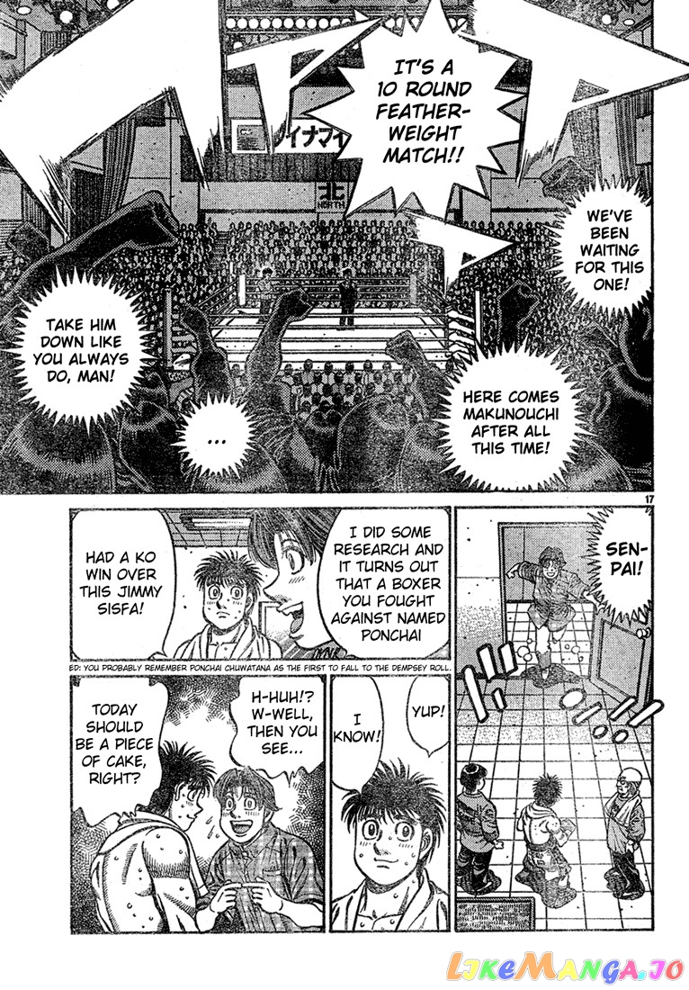 Hajime no Ippo Chapter 728 - page 17