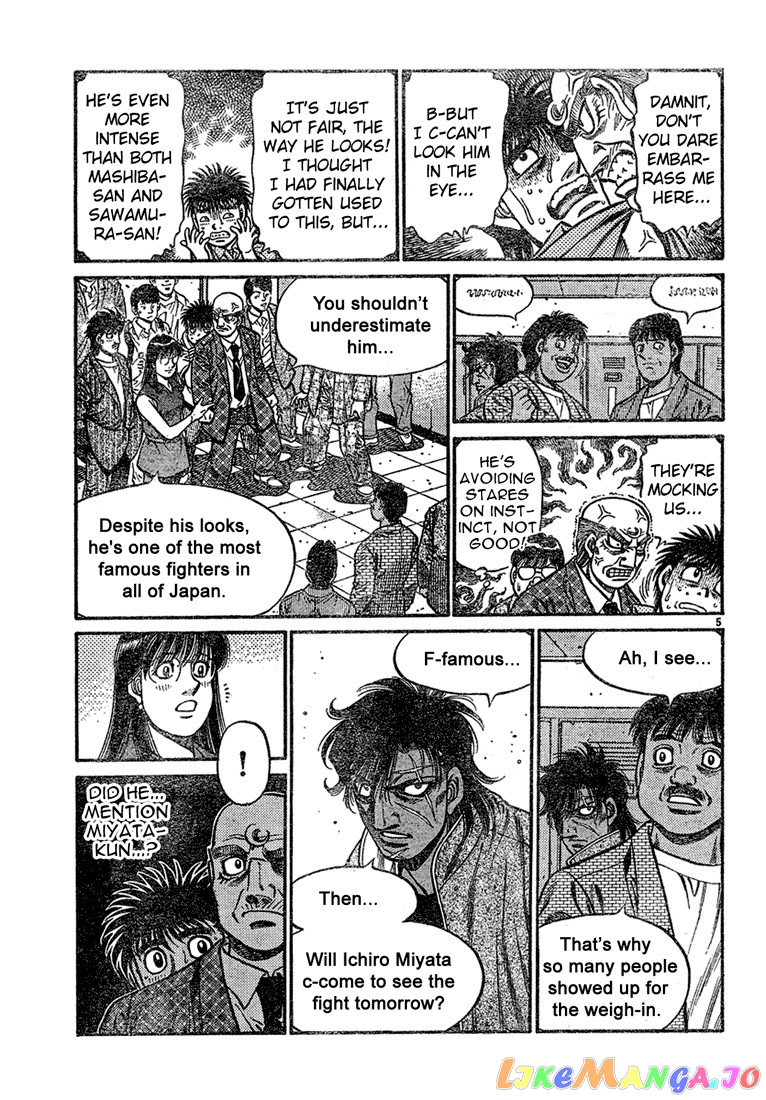 Hajime no Ippo Chapter 728 - page 5