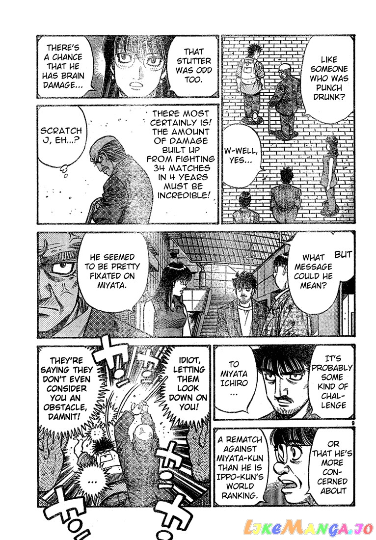 Hajime no Ippo Chapter 728 - page 9
