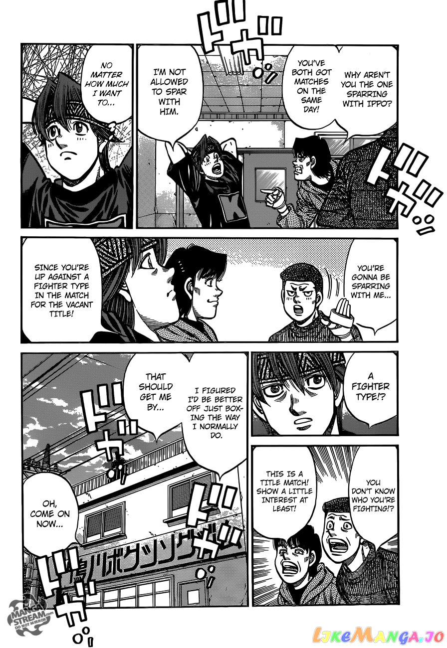 Hajime no Ippo Chapter 1012 - page 11