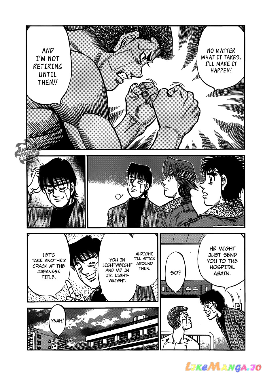 Hajime no Ippo Chapter 979 - page 14