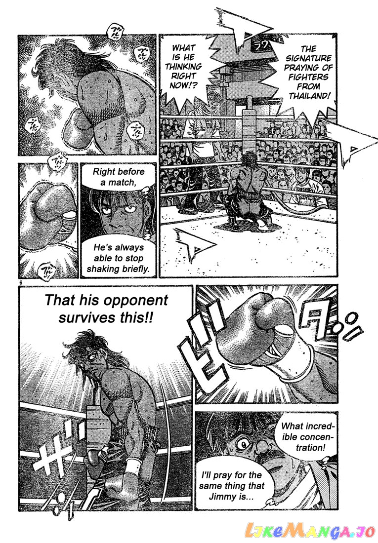 Hajime no Ippo Chapter 729 - page 6