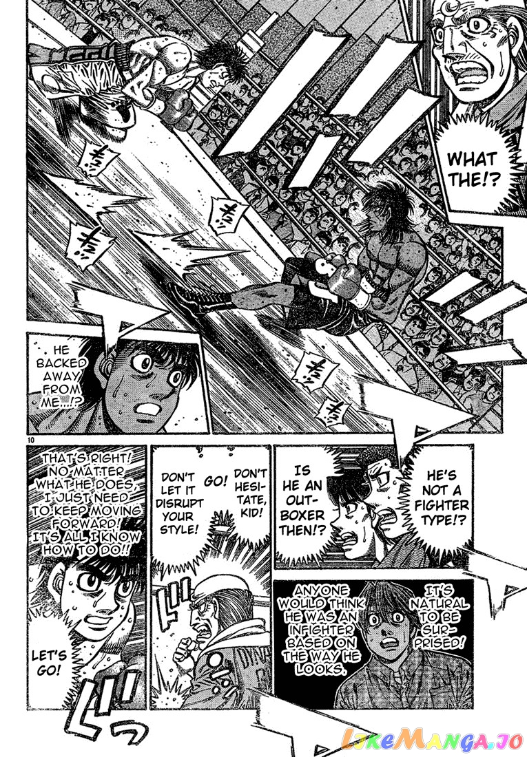 Hajime no Ippo Chapter 729 - page 9