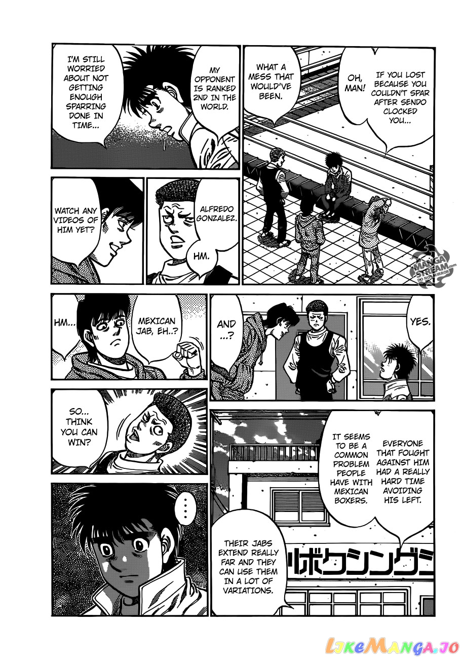 Hajime no Ippo Chapter 1013 - page 6