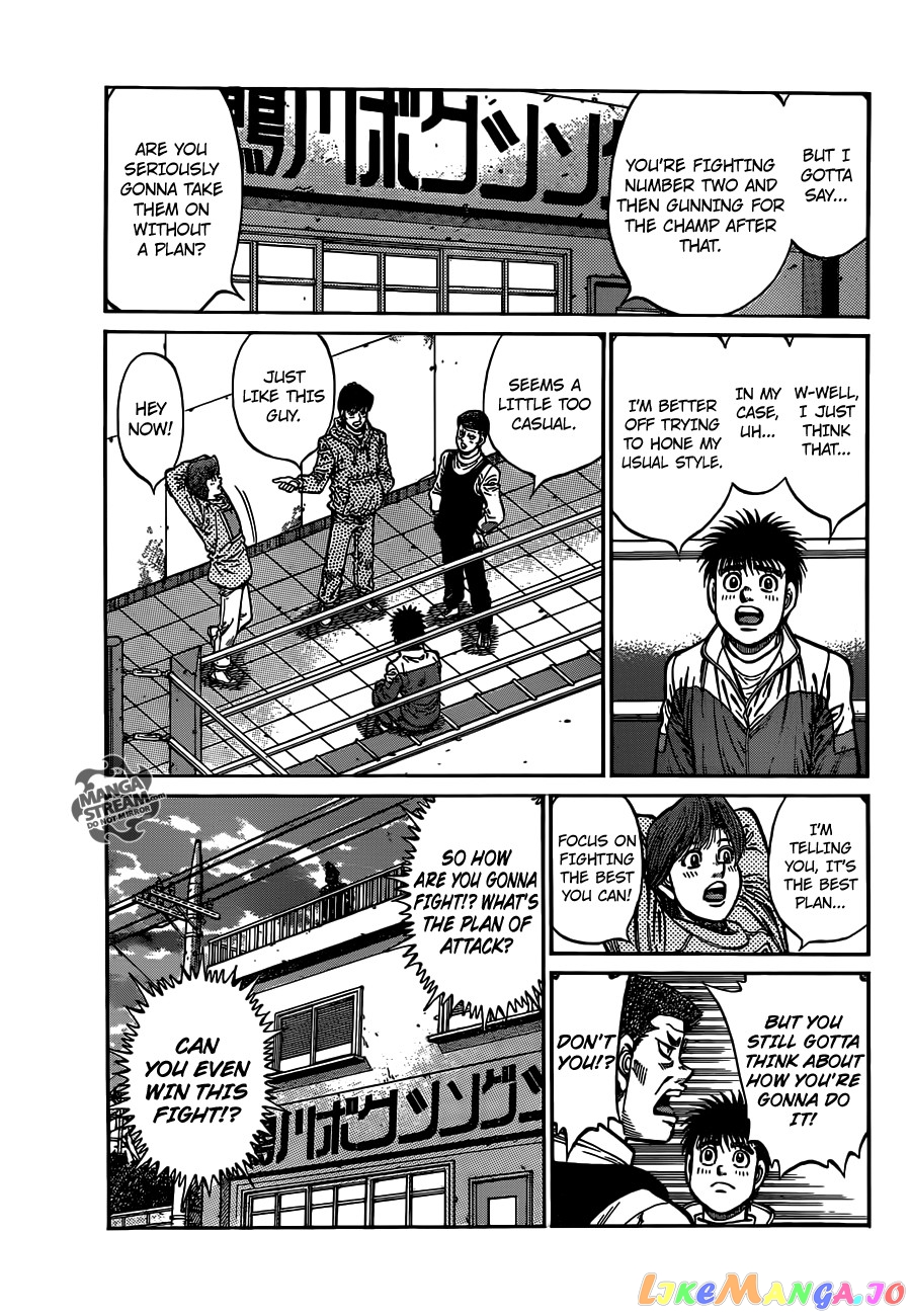 Hajime no Ippo Chapter 1013 - page 8