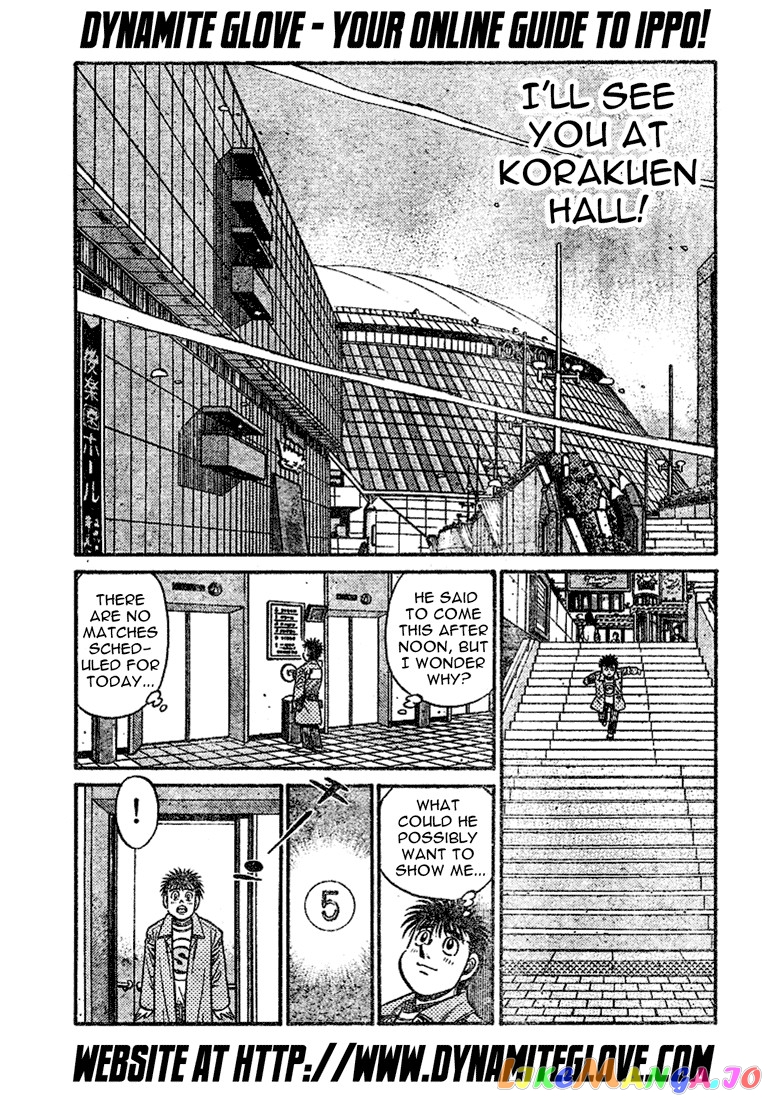 Hajime no Ippo Chapter 794 - page 5