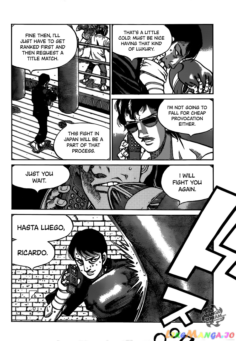 Hajime no Ippo Chapter 1014 - page 16