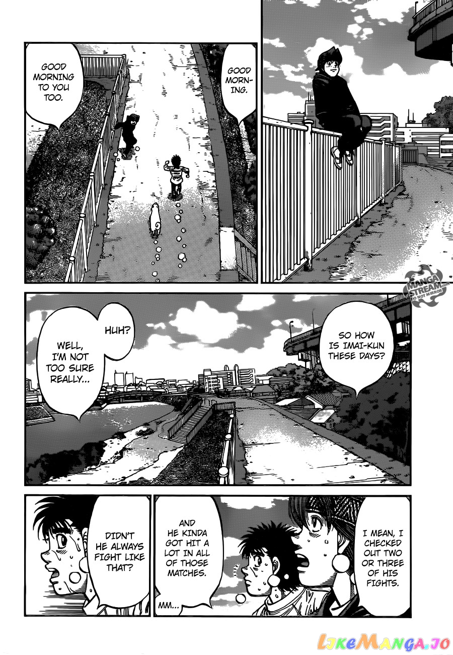Hajime no Ippo Chapter 1014 - page 4