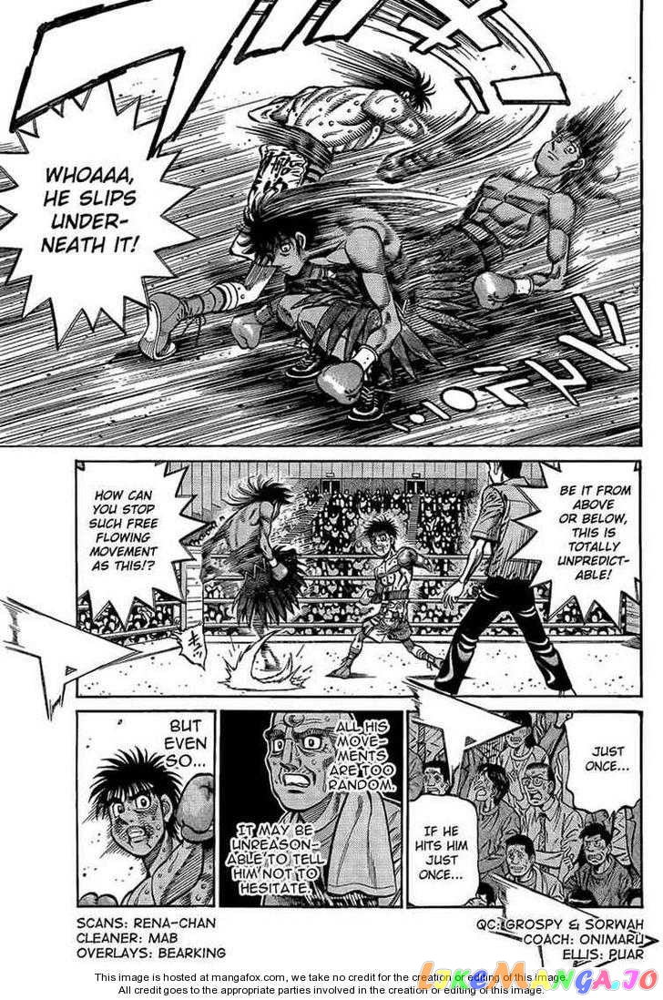 Hajime no Ippo Chapter 875 - page 3