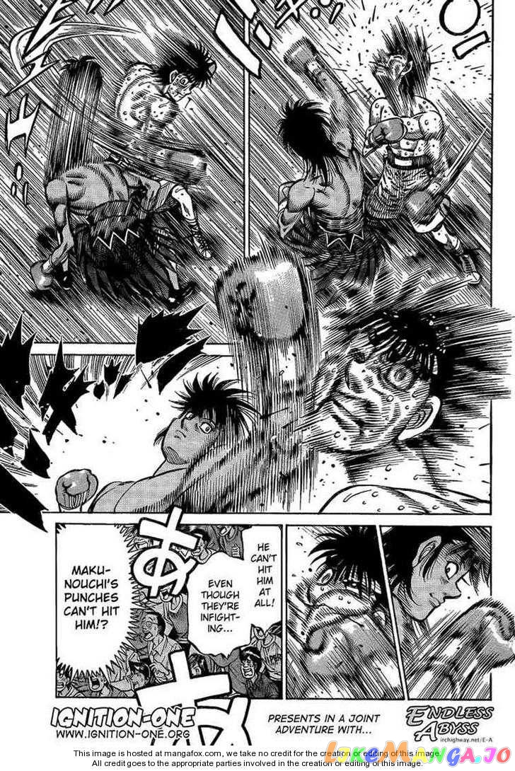 Hajime no Ippo Chapter 875 - page 5