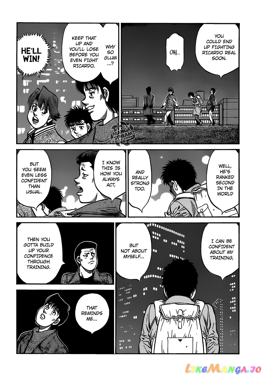 Hajime no Ippo Chapter 981 - page 14