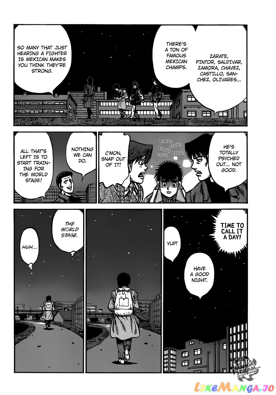 Hajime no Ippo Chapter 981 - page 16