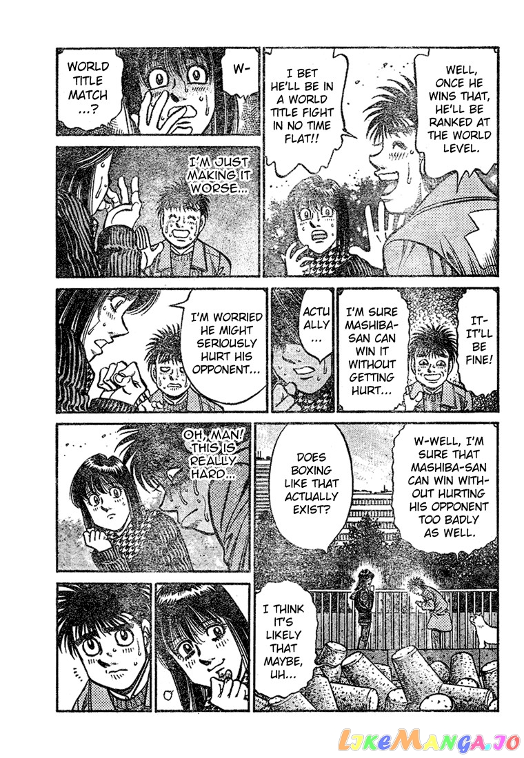 Hajime no Ippo Chapter 795 - page 15