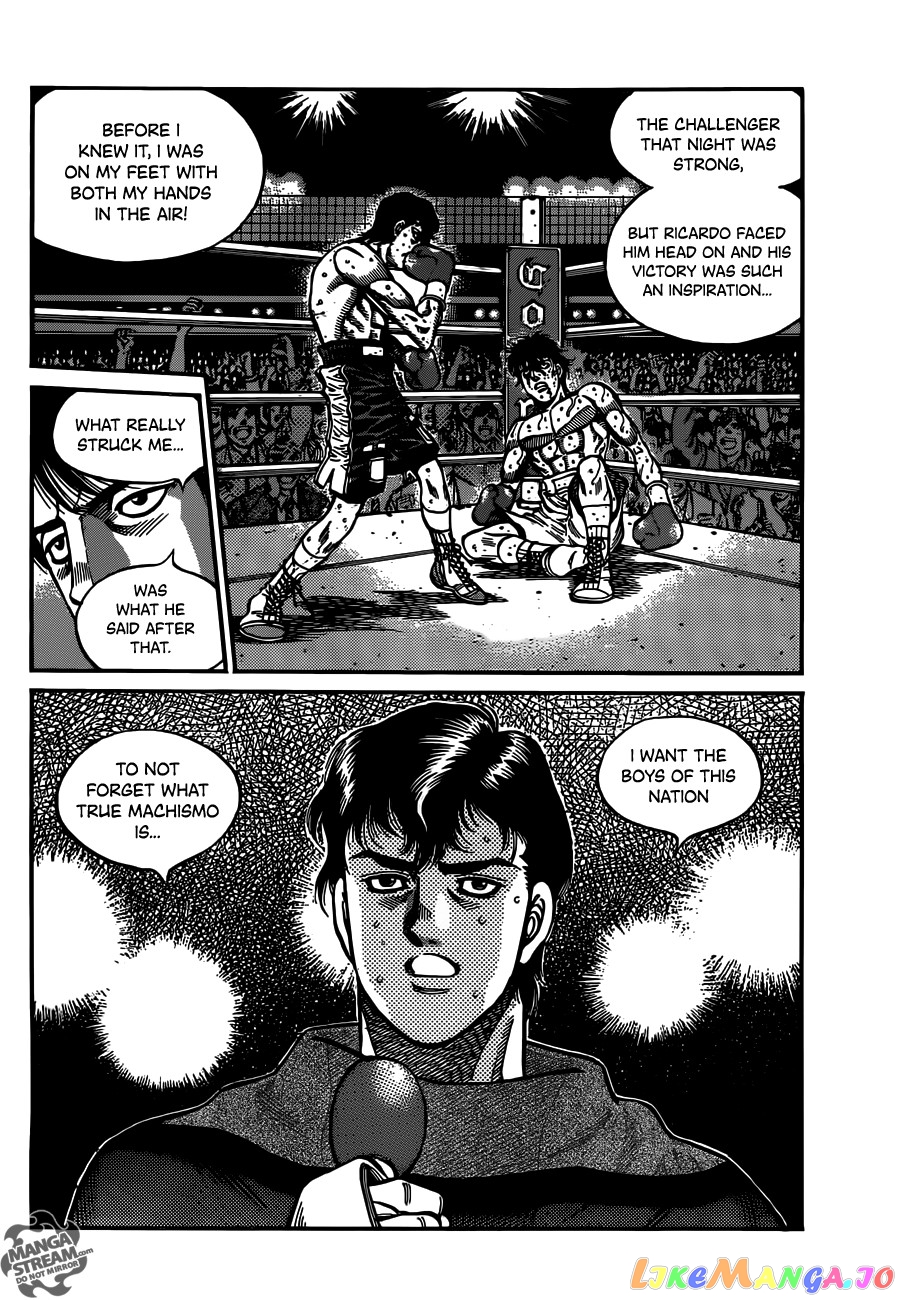 Hajime no Ippo Chapter 1015 - page 14