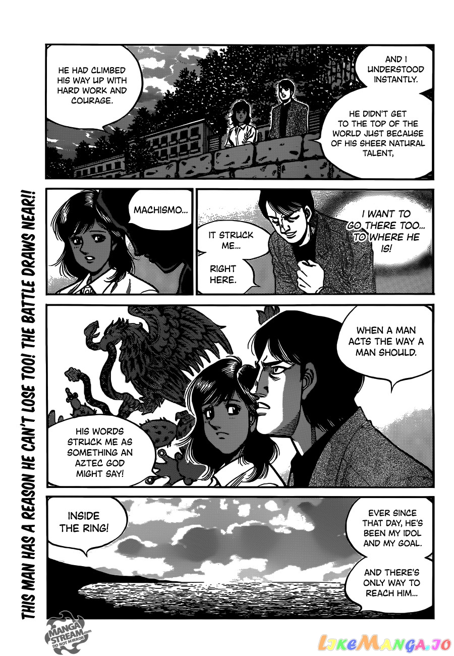 Hajime no Ippo Chapter 1015 - page 15
