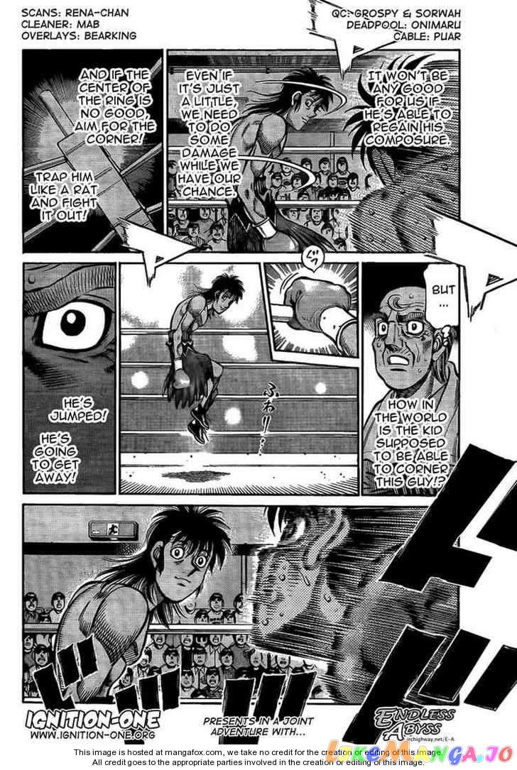 Hajime no Ippo Chapter 876 - page 4