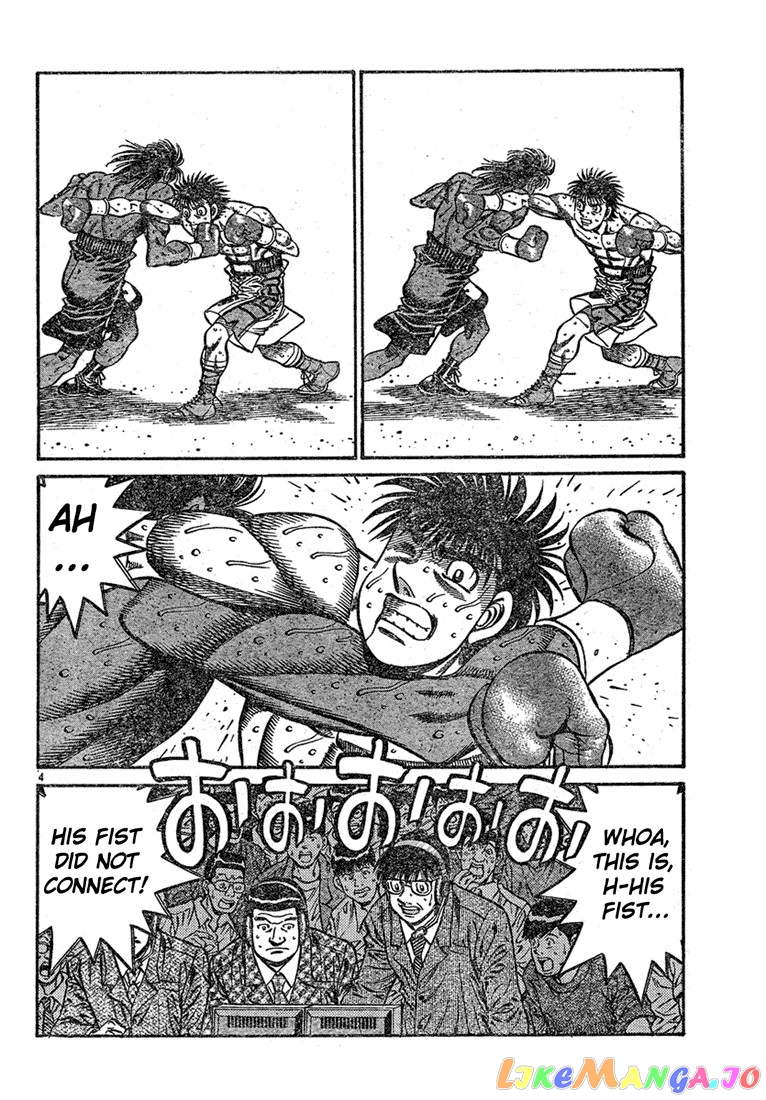 Hajime no Ippo Chapter 732 - page 4