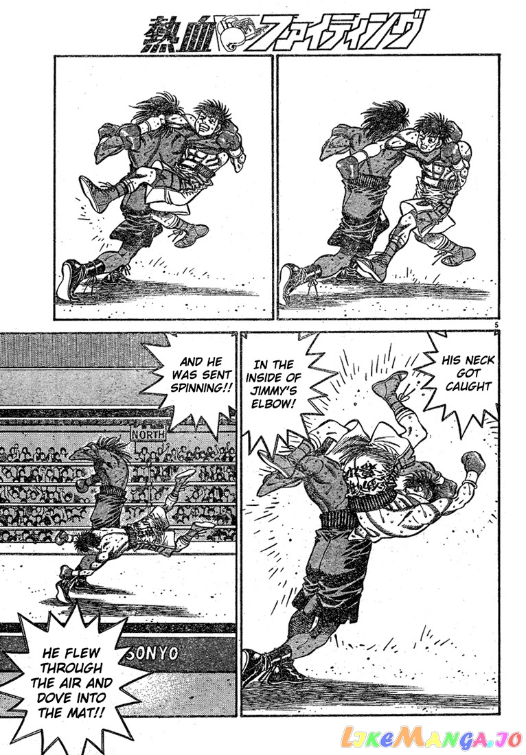 Hajime no Ippo Chapter 732 - page 5