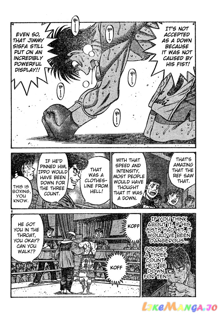 Hajime no Ippo Chapter 732 - page 6